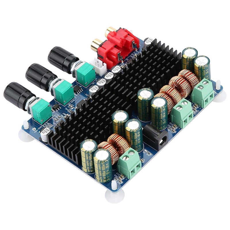لوحة مضخم الصوت الرقمي TPA3116، مضخم صوت قناة 2.1 مع خرج 50W*2+100W، لوحة مضخم صوت عالية الكفاءة لمكبرات الصوت المنزلية والمسرح المنزلي. - Image 5