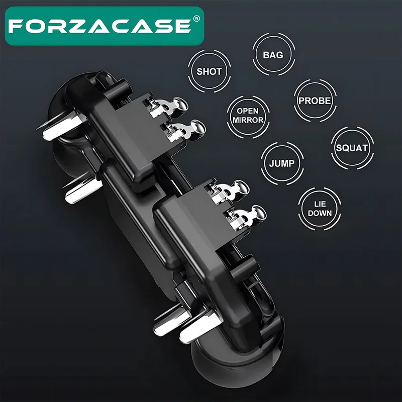 Forzacase Samsung Galaxy A15 - A24 - A25 Compatible Phone Gamepad Pubg Trigger Button - FC516