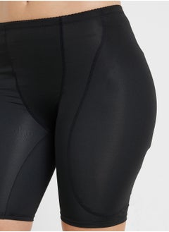 Ginger Sculpt High-Waisted Mid Thigh Shorts  - Image 4