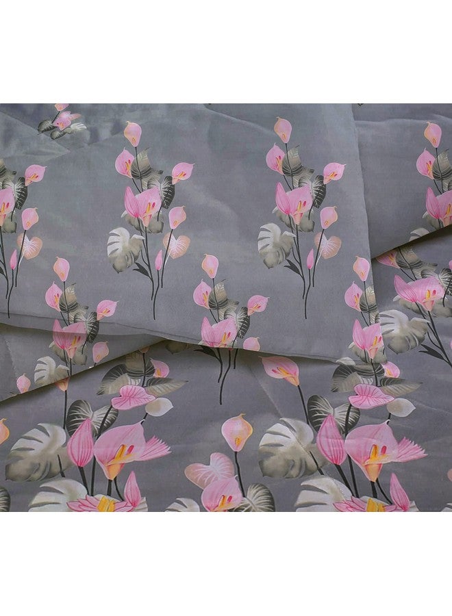 VAS COLLECTIONS® All Weather Microfiber Comforter/Duvet/AC Quilt/Blanket - Reversible with Siliconised Filling - 200 GSM |Single - 230x152 cms (Aqua & Green) - Image 5