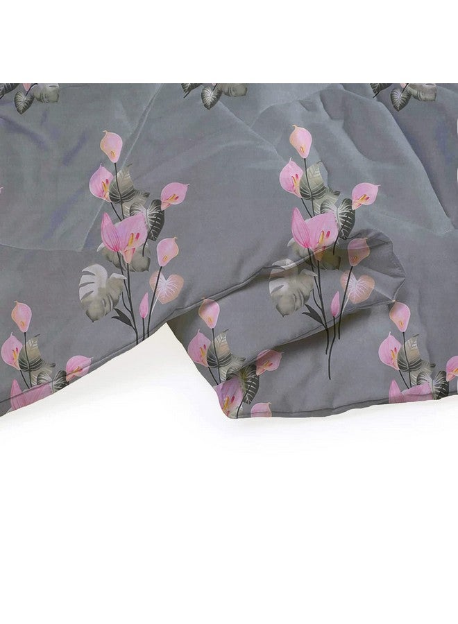 VAS COLLECTIONS® All Weather Microfiber Comforter/Duvet/AC Quilt/Blanket - Reversible with Siliconised Filling - 200 GSM |Single - 230x152 cms (Aqua & Green) - Image 3