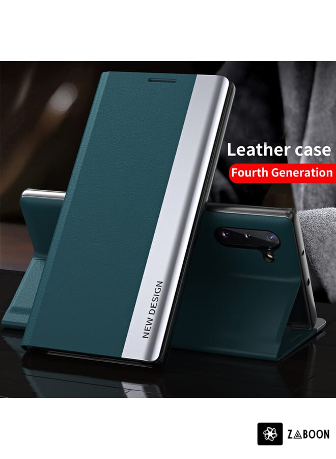 Zaboon Protective Case For Motorola Moto G52j 5G Magnetic Buckle Retro Crazy Horse Leather - Image 4