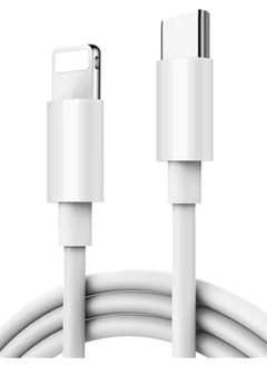 Hiqonic Iphone 7 8 Plus x 11 12 Pro Compatible Type-C Lightning Charger Device Cable Usb-C Fast Charging Cable  - Image 1