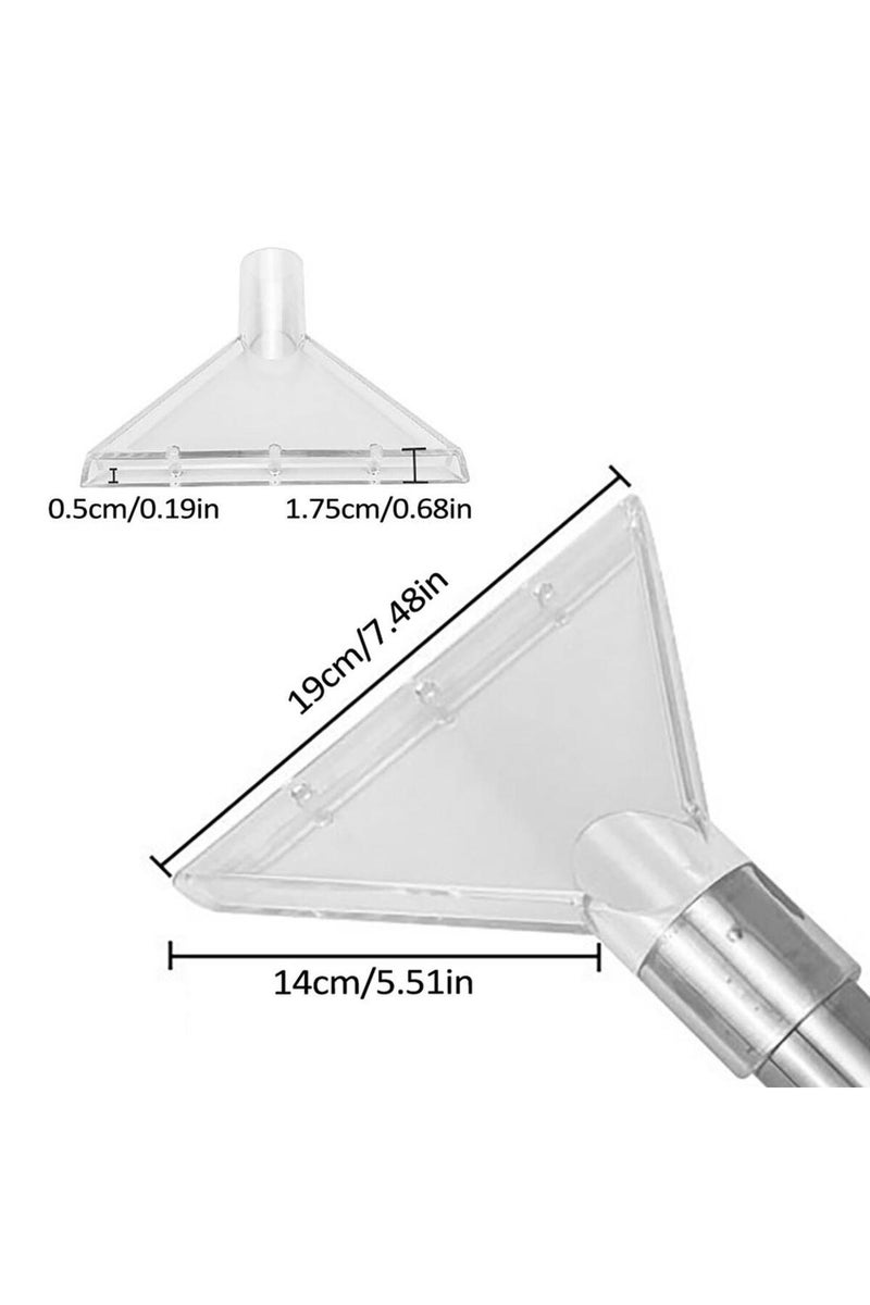 B Carpet Cleaning Extraction Nozzle PVC Universal Vacuum Extractor Suction Head Vacuum Cleaner Acce.
