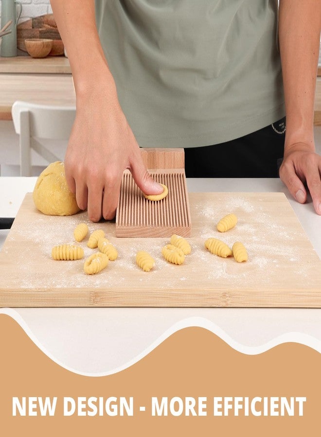 لوح صنع النيوكي بتصميم سهل الاستخدام بيد واحدة، مجداف كبير لصنع النيوكي في المنزل - Image 5