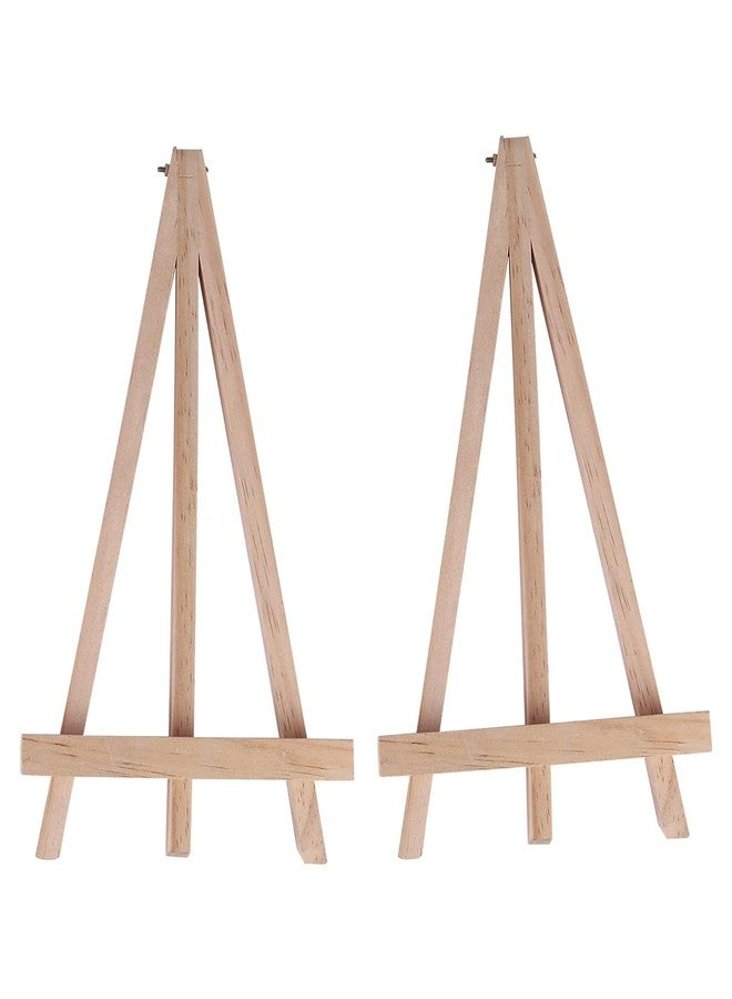 Ayatis Choco Canvas Easel Stand Tabletop A-Frame Medium Wooden Easel Size - 13 Inch Pack of 2 - Image 4
