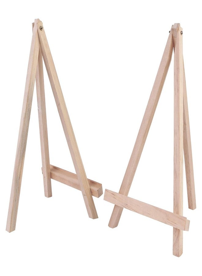 Ayatis Choco Canvas Easel Stand Tabletop A-Frame Medium Wooden Easel Size - 13 Inch Pack of 2 - Image 3