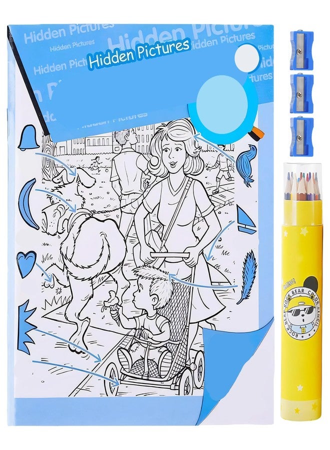 SonaBhu 5 Pcs Doodle Book, Drawing Set, Drawing Kit For Kids 6-12, Crayons Colour Set With Colouring Kit, Drawing Book For Kids 6-12 - Image 1