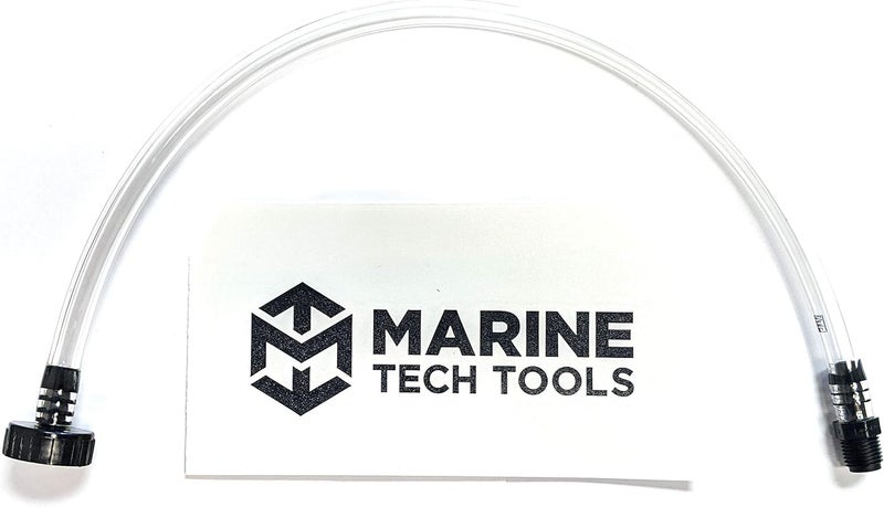 M Marine Tech Tools أنبوب تعبئة أدوات مارين تك، مجموعة نزف التوجيه الهيدروليكي سي ستار، تناسب جميع المحركات الخارجية، ومحركات الدفع الخلفي، ومحركات سي ستار الهيدروليكية الداخلية، مجموعة نزف سائل التوجيه الهيدروليكي سي ستار - Image 1