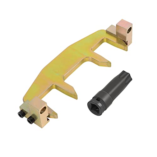 CMTOOL Engine Timing Tool Compatible with Mercedes-Benz M271 C200 C180 E260, Portable Camshaft Locking Tool with T100 Camshaft Socket - Image 1