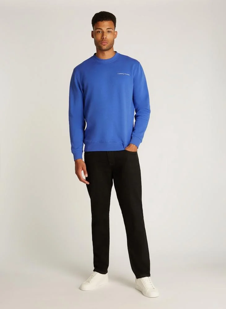تومي جينز Logo Print Sweatshirt