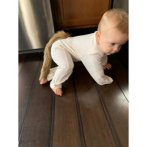 Shalofer Baby Boy Girls Where The Wild Things Are Romper Infant First Birthday Outfit (Beige,6-12 Months) - Image 3