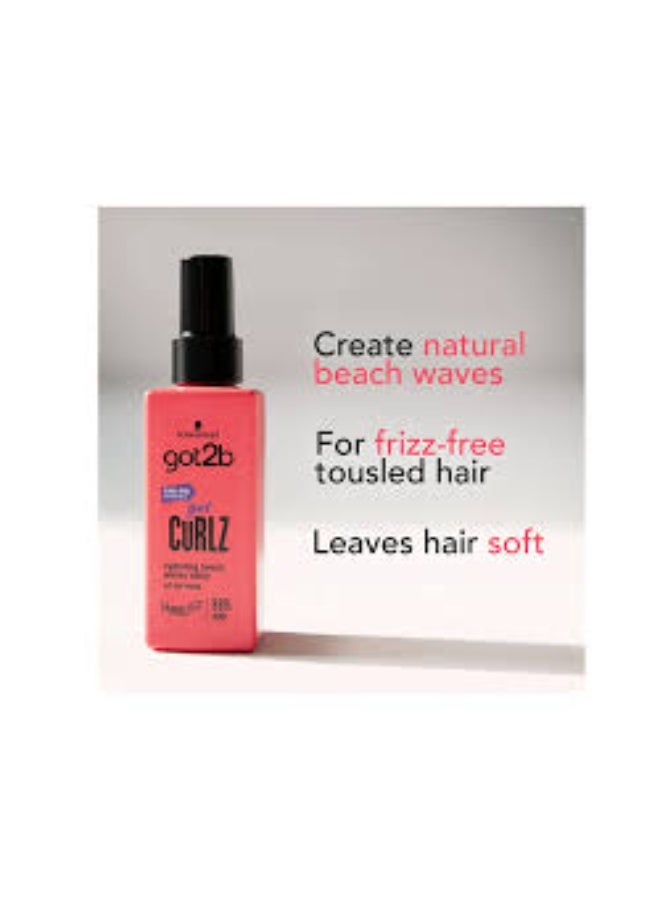 Schwarzkopf Got2B Got Curlz Define & Protect Curl Spray 150ml - Image 2