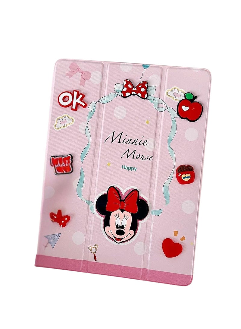 Ecosystem Cases Cartoon 3D Silicon Flip Cover For iPad 10th Generation 2022 10.9 Inch, iPad 10 Case Funda Case Model A2696,A2757,A2777 Cover with Pencil Holder For Kids - Image 1