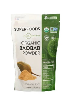 MRM Nutrition Organic Baobab Powder 8.5 oz (240 g)  - Image 1