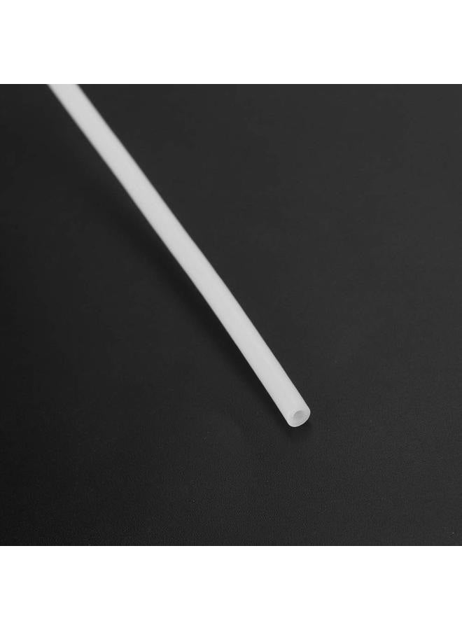 ZERONE 3D Bowden Tube, 1.5/ 2m(6.6 Feet)PTFE Tube 3D Printer Teflon Tubing for 1.75mm Filament Refills (2.0mm ID/4.0mm OD), White(2M) - Image 3