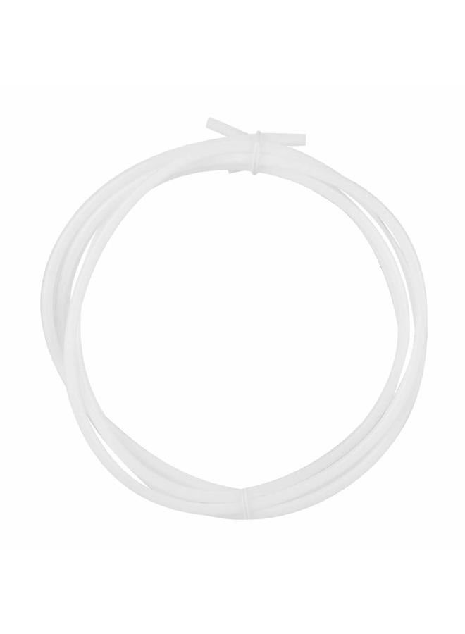 ZERONE 3D Bowden Tube, 1.5/ 2m(6.6 Feet)PTFE Tube 3D Printer Teflon Tubing for 1.75mm Filament Refills (2.0mm ID/4.0mm OD), White(2M) - Image 5