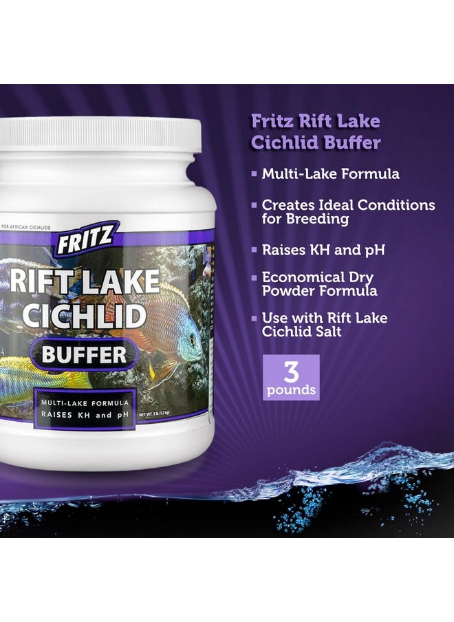 فريتز أكواتيكس تركيبة Fritz Aquatics Rift Lake Cichlid Buffer Multi-Lake التي ترفع مستوى KH ودرجة الحموضة (3 أرطال)  - Image 2