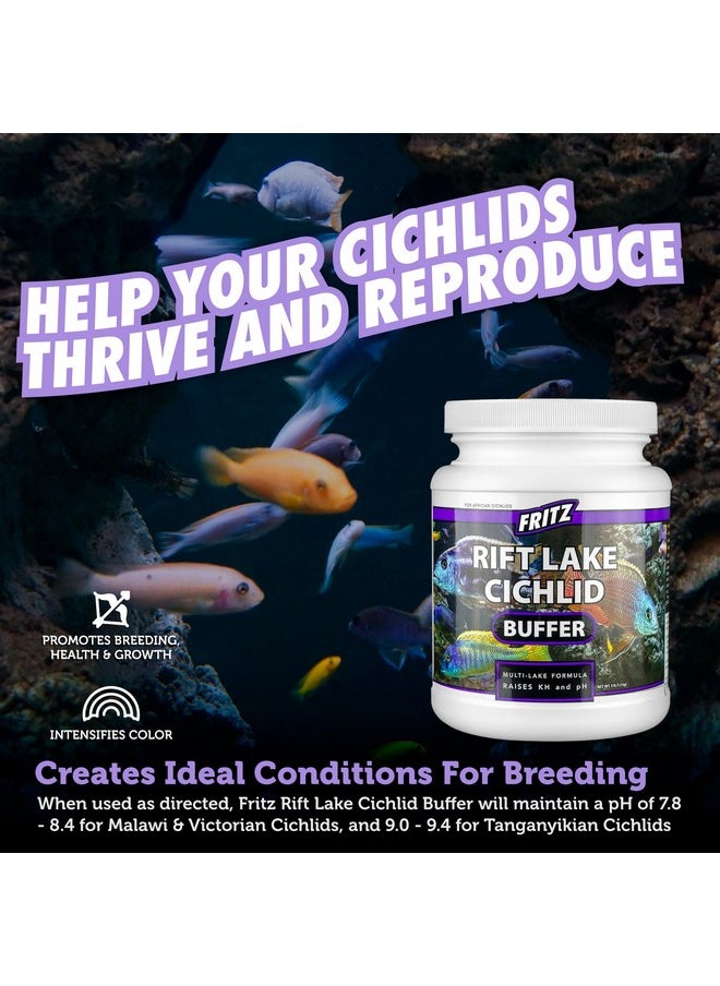 فريتز أكواتيكس تركيبة Fritz Aquatics Rift Lake Cichlid Buffer Multi-Lake التي ترفع مستوى KH ودرجة الحموضة (3 أرطال)  - Image 4