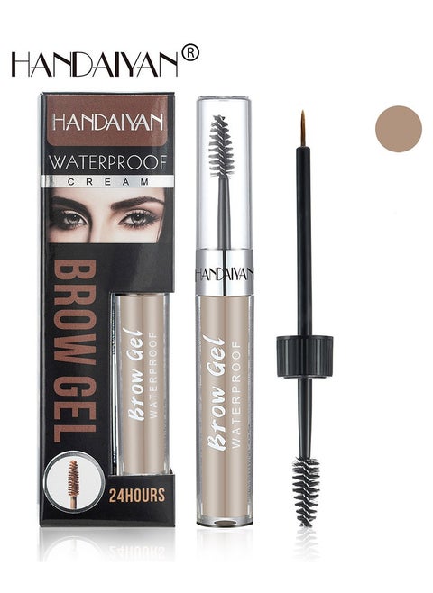Eyebrow Pomade Waterproof Long Lasting Gel Cream Brow Pomades Soap Brow Kit Wax Dipbrow Pomade Dip Brows Styling Wet,Soft Smooth Enhancers Highly Pigmented Eyebrow Color With Eyebrow Brush For Eyebrow