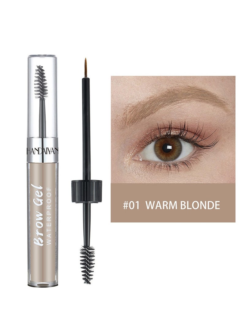 Handaiyan - Eyebrow Pomade Waterproof Long Lasting Gel Cream Brow Pomades Soap Brow Kit Wax Dipbrow Pomade Dip Brows Styling Wet,Soft Smooth Enhancers Highly Pigmented Eyebrow Color With Eyebrow Brush For Eyebrow - Image 1