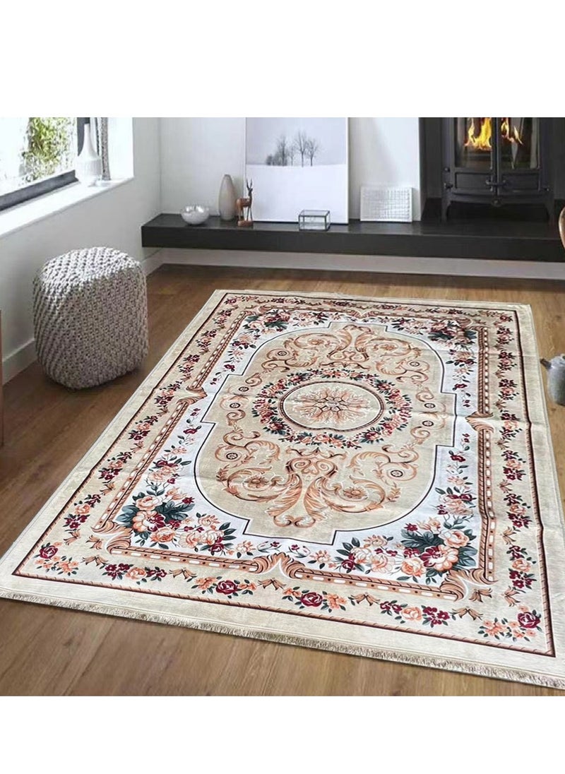 Stargold Interior Decoration Luxurious Indoor Home Floor Carpet Bedroom and Living Room Rug Anti Slip Floor Carpets 200x300 cm Polyester Rectangle 