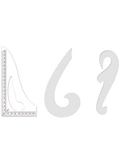 Jasol Jasol Art Curve, Clear - Combo Set of 3  - Image 1