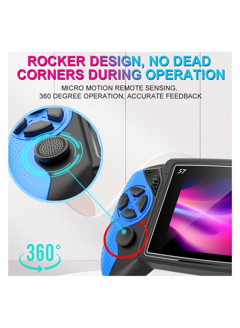 S7 Large Screen Retro Handheld Game Console – Built-in 620 Classic Games, TV Connection, Arcade Style, Portable Gaming Player  - Image 3