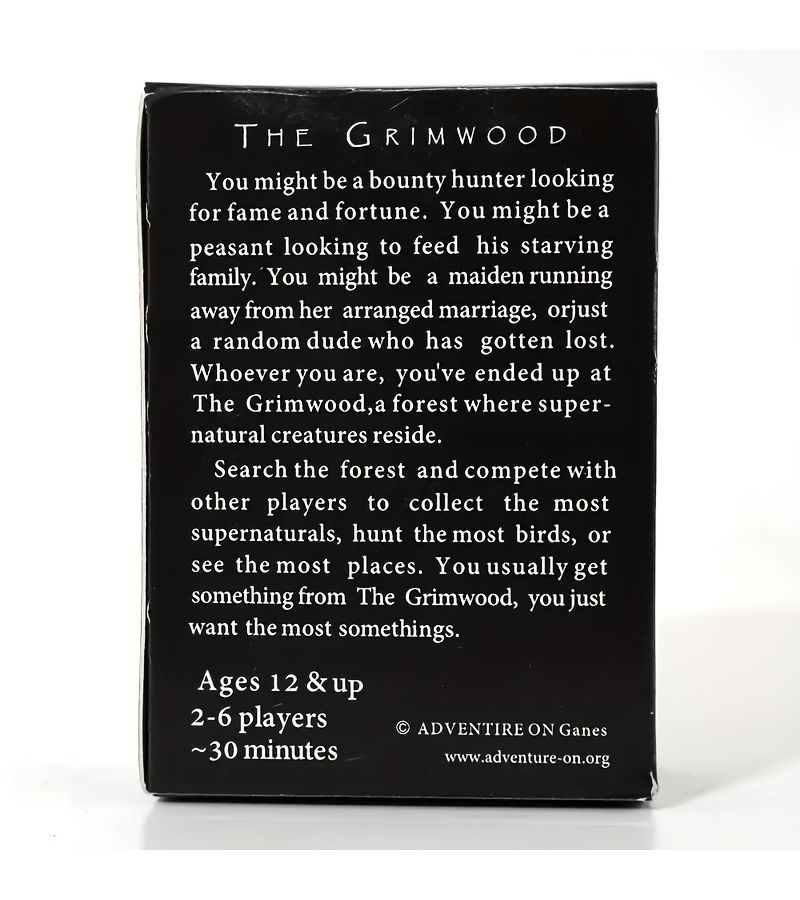Grimwood Forest Witch Strategy Card Game Spooky Halloween Themed Board Game With Raven Cross Design 2 68 x 3 54 Box Paper Material Perfect For Family Friend Gatherings Intricate Artwork Set Of 1 - Image 5