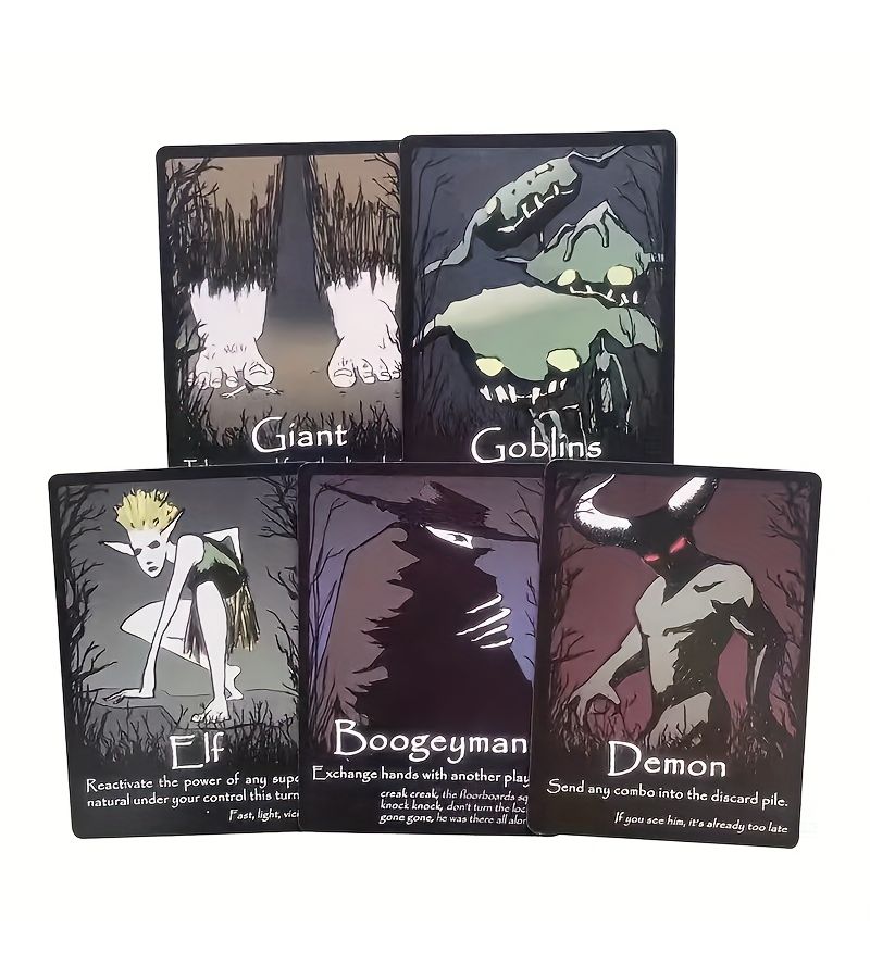 Grimwood Forest Witch Strategy Card Game Spooky Halloween Themed Board Game With Raven Cross Design 2 68 x 3 54 Box Paper Material Perfect For Family Friend Gatherings Intricate Artwork Set Of 1 - Image 3