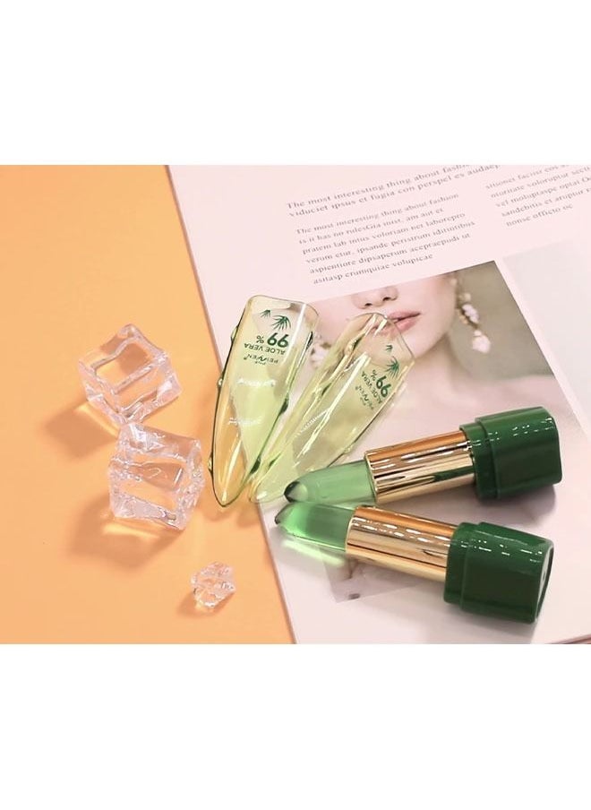 Aloe Vera Lipstick - Magic Temperature Color Change Lipstick Lip Blam Moisturizing Long Lasting Lip Makeup