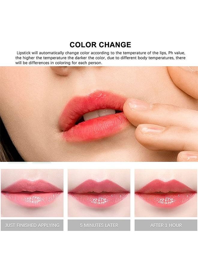 Aloe Vera Lipstick - Magic Temperature Color Change Lipstick Lip Blam Moisturizing Long Lasting Lip Makeup