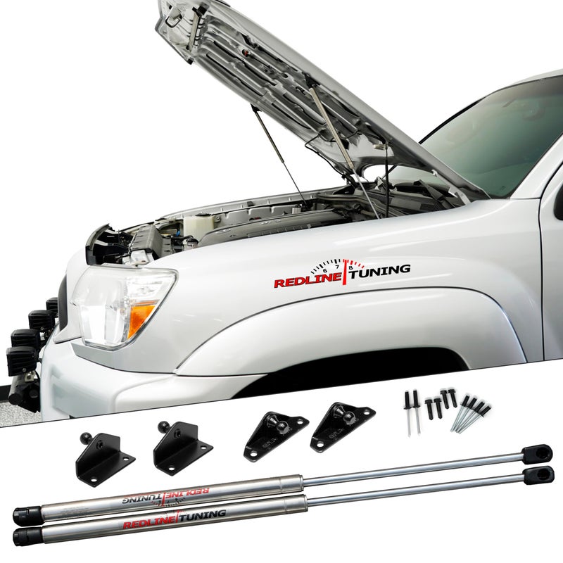Redline Tuning 212701003 Hood QuickLIFT Elite System Compatible with Toyota Tacoma 20052015 Stainless Steel Struts