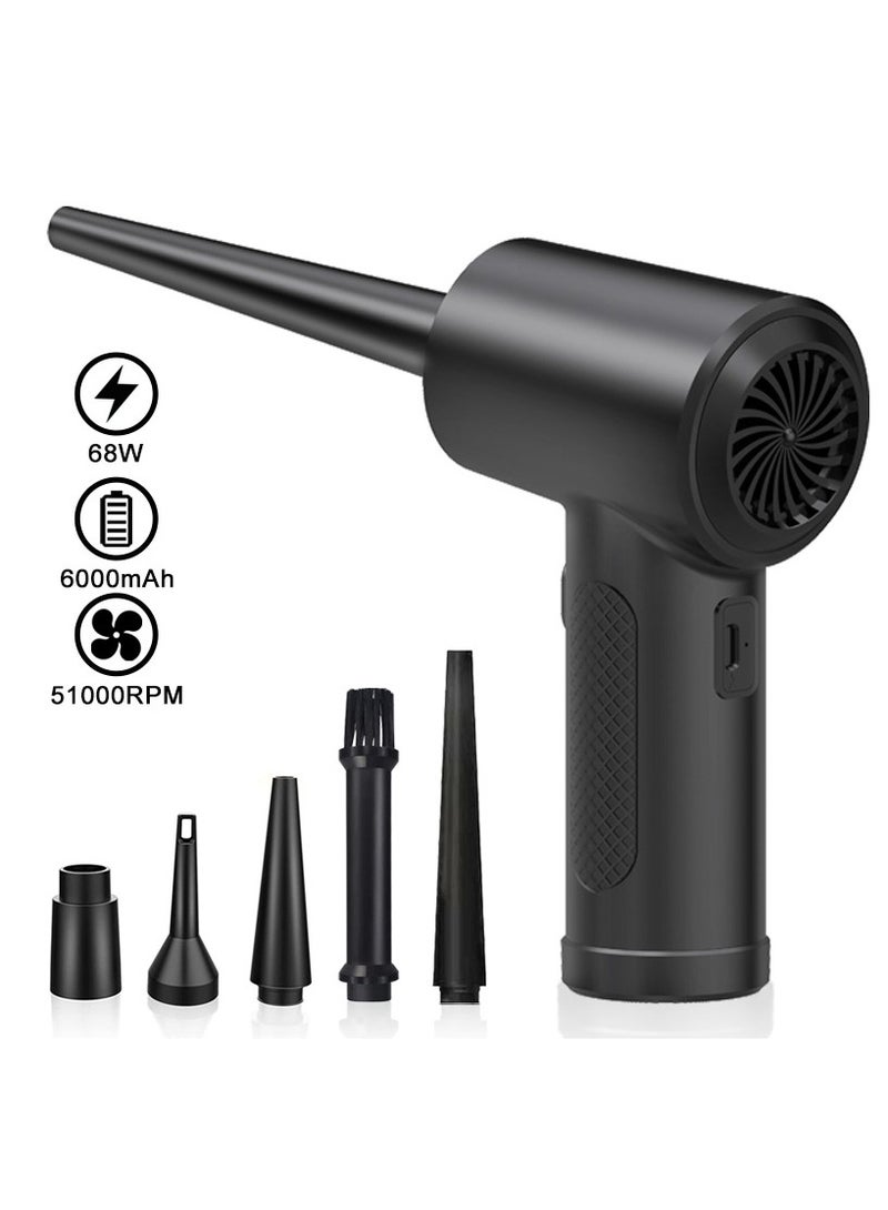 Computer Case Keypad Dust Collector Car Wireless Handheld Hair Dryer Dust Collector - Image 2