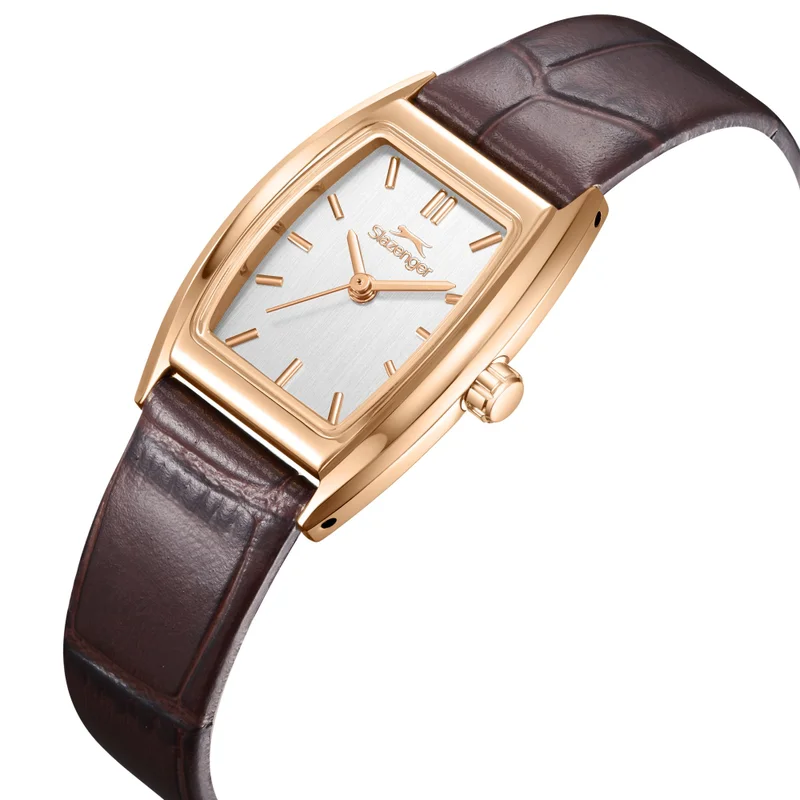 Slazenger  Women's Leather Analog Watch SL.9.2641.3.432 - 22 mm  | Best Price UAE