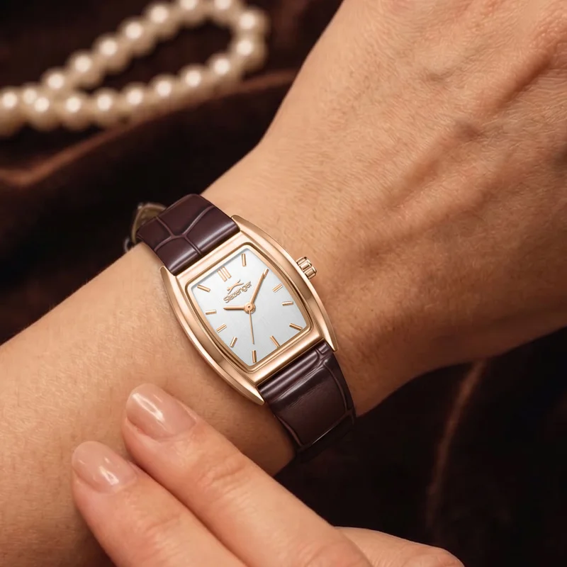 Slazenger  Women's Leather Analog Watch SL.9.2641.3.432 - 22 mm  | Best Price UAE