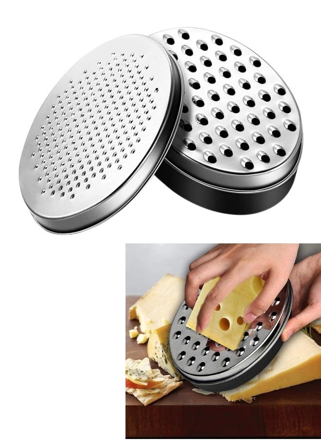 Generic - Multifunctional Grater with Container and Lid Perfect for Cheese, Vegetables, Butter (Random Color) - Image 1