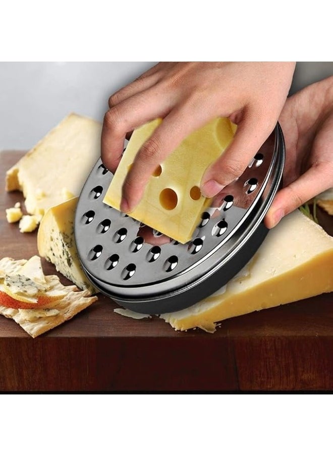 Generic - Multifunctional Grater with Container and Lid Perfect for Cheese, Vegetables, Butter (Random Color) - Image 1