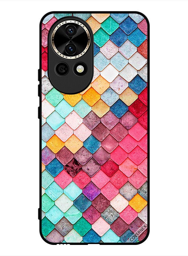 Covernex Protective Case Cover For Huawei nova 12 Diamond Square Shape Pattern - Image 1
