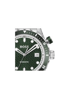 HUGO BOSS HUGO BOSS WATCH ROUND ANALOG MEN'S DARK GREEN CASE WATCH - 1514178  - Image 4