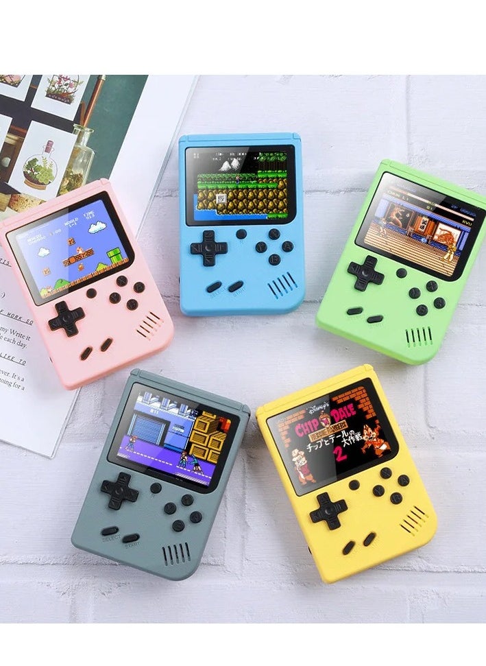 Generic - Portable Handheld Game Console with 500 Built-in Classic Retro Games - 3.0 Inch Color LCD Screen, Travel-Friendly Mini Gaming Device for Kids & Adults, Nostalgic 8-Bit Gaming Gift - Image 1