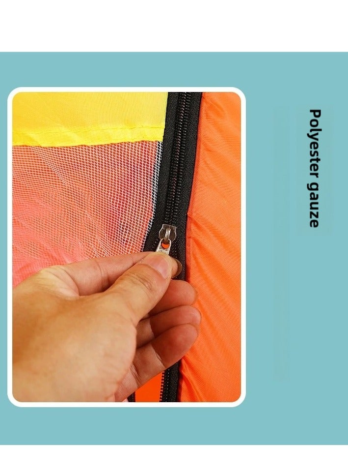 FLYHSO Large children's tent indoor, tiger tent indoor and outdoor game room, boys and girls children's indoor room toys 182 * 100 * 86CM - Image 3