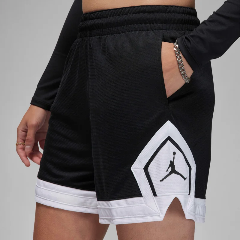 Jordan Black Women's Sport Diamond Dri-FIT Basketball Shorts for Women | Best Price UAE