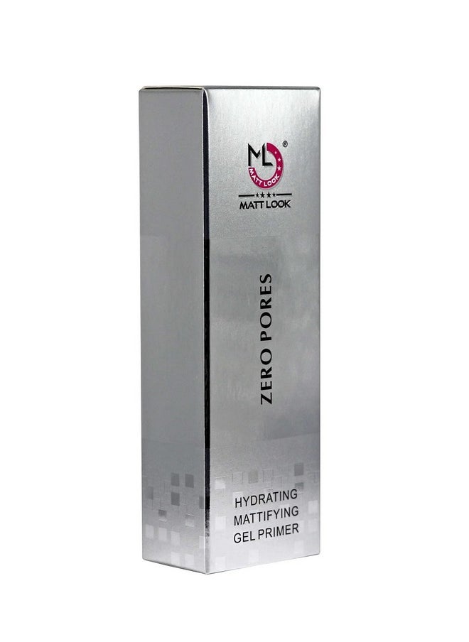 matt look Mattlook Zero Pores Hydrating Mattifying Gel Primer, (30Ml)  - Image 4