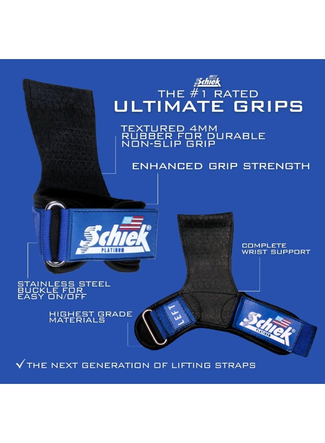 شيك مقبض Schiek موديل 1900 Ultimate Grip أزرق كبير - Image 3