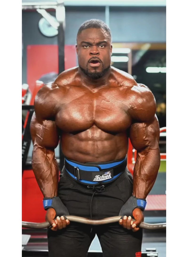 شيك مقبض Schiek موديل 1900 Ultimate Grip أزرق كبير - Image 4