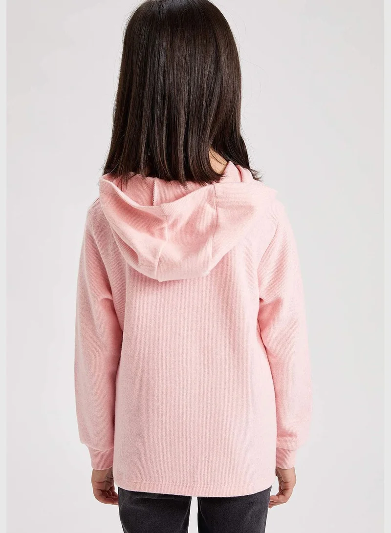 DeFacto Girl Regular Fit Crew Neck Sweat Shirt