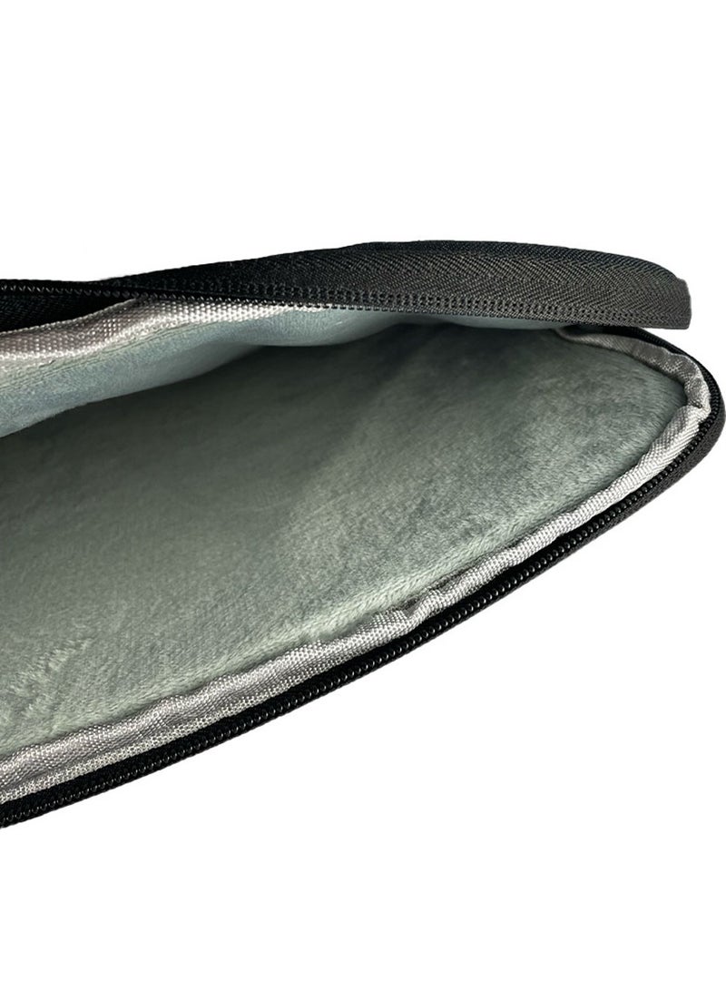 Devia Justyle Laptop Carrying Handbag 15.4" Compatible for MacBook Pro 15.4" & 16" - Slim Portable Waterproof Sleeve Case Cover Bag - Bump & Shock Absorption - Black - Image 3