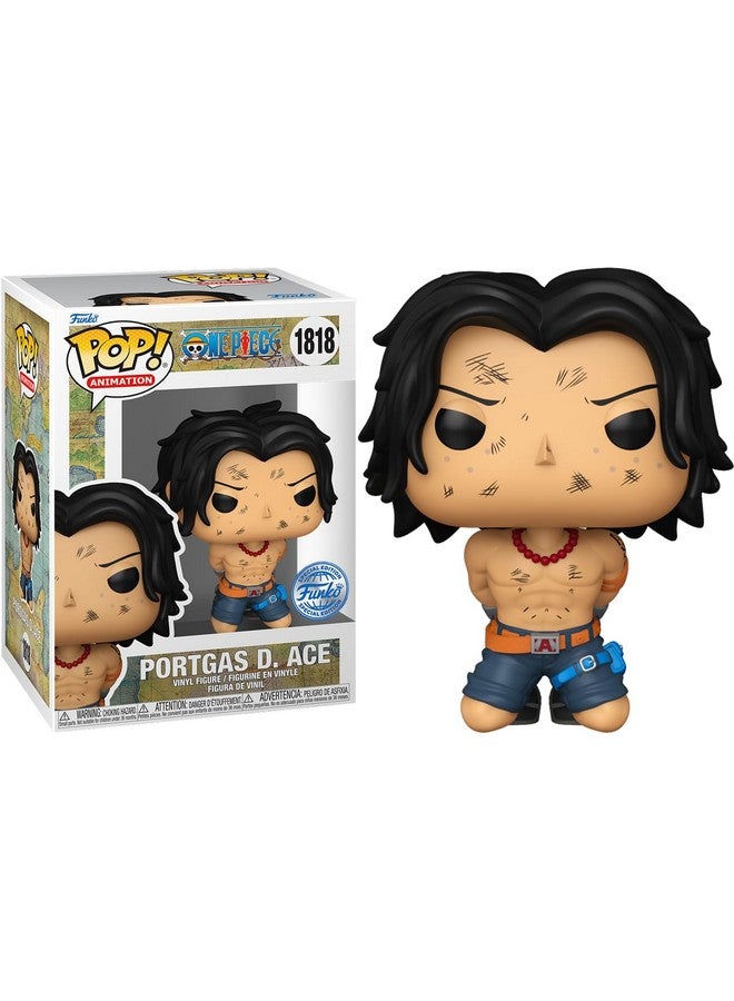 Funko Pop! Portgas D. Ace (Execution) with Pop! Protector - Image 2