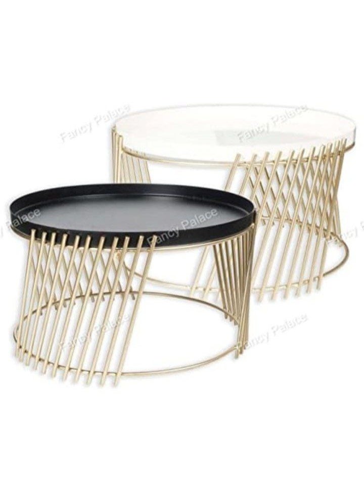 ناما حامل اطباق معدن  مقاس 15 سم ارتفاع والطبق مقاس 28سم قطعه واحده - Image 3